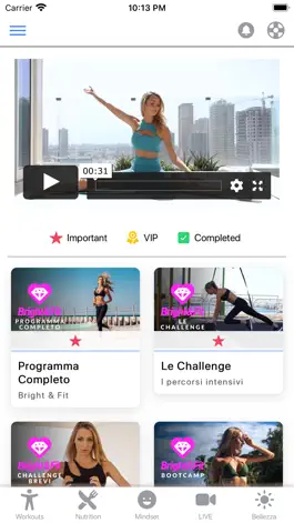 Game screenshot Bright & Fit Fitness App hack