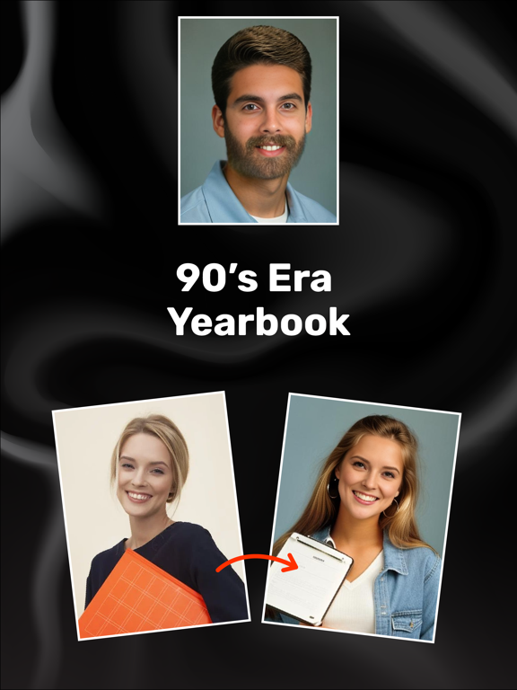 AI Headshot Yearbook Generator Screenshots