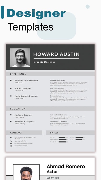 Professional ResumeCV  Builder screenshot-7