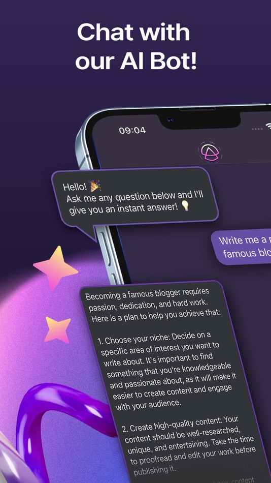 #2. AI Chat, Text & Answer - KONU (iOS) 由: Vladimir Sviridovskii