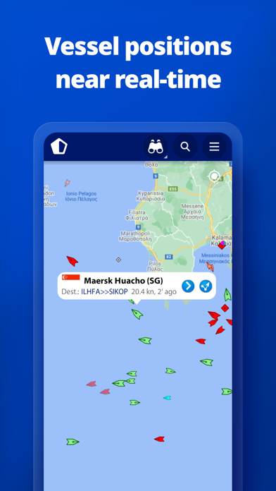 Screenshot #1 pour MarineTraffic - Ship Tracking