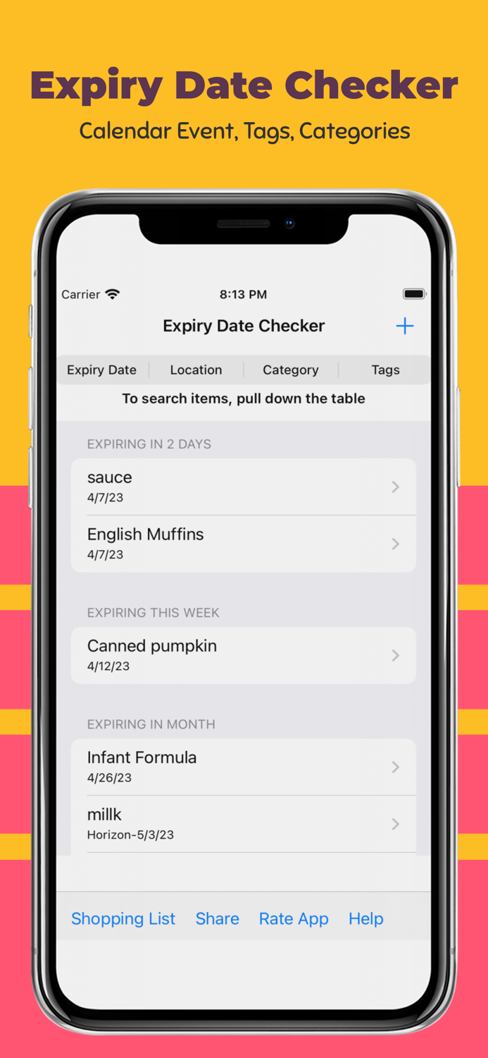 Expiry Date Checker