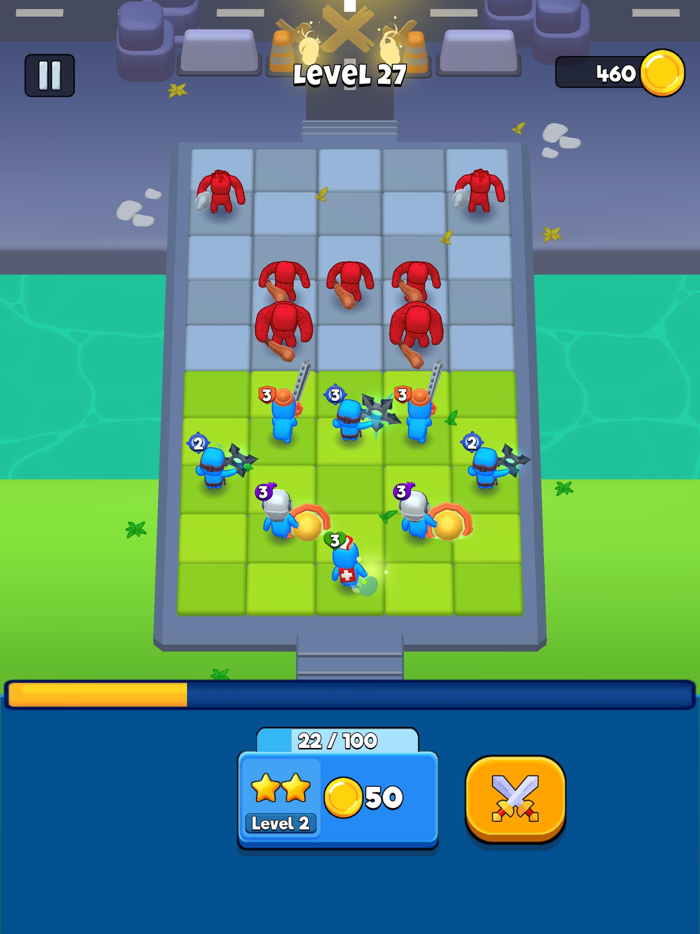 Merge Battle - Auto Arena