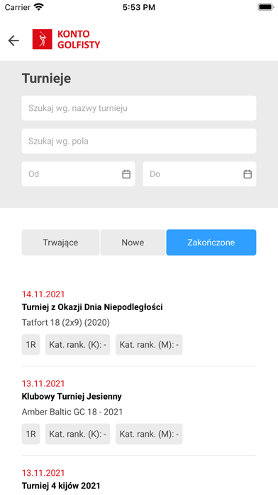 Polski Golf Screenshot