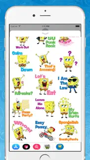 spongebob stickers iphone screenshot 4