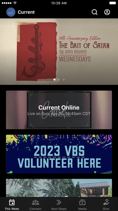 Current Church Screenshot 1 - AppWisp.com