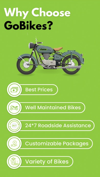 GoBikes - Bike Rentals Screenshot