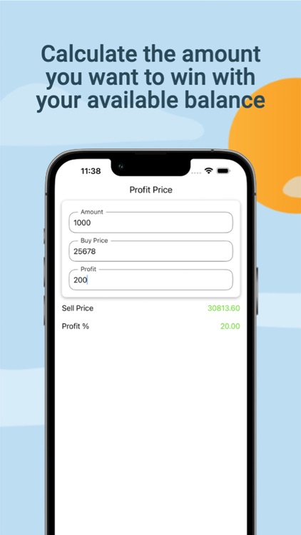 Crypto Profit Calculator -Live