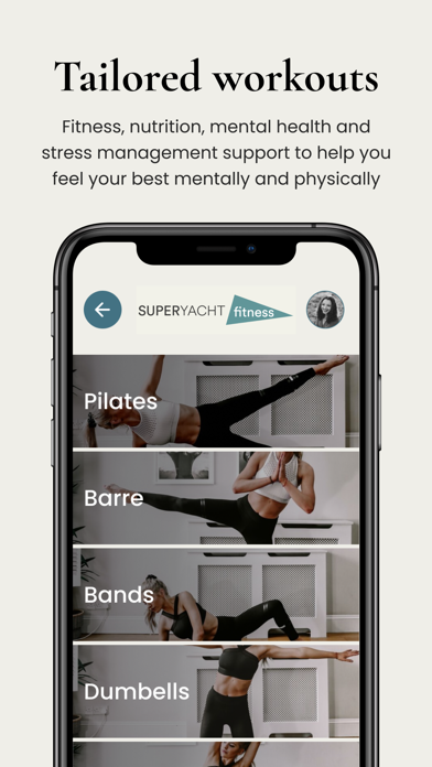 Superyacht Fitness Screenshot