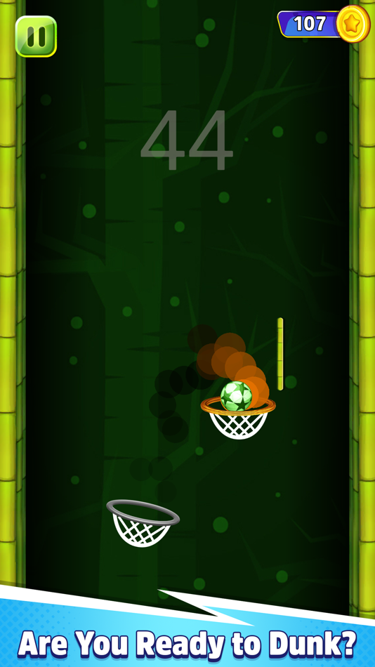 #2. Crazy Dunk: Gravity Groove (iOS) By: Dhaval Patel