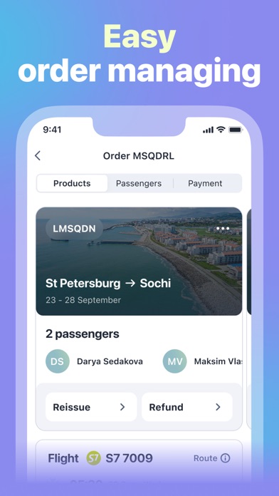 S7 Airlines: happy travels Screenshot