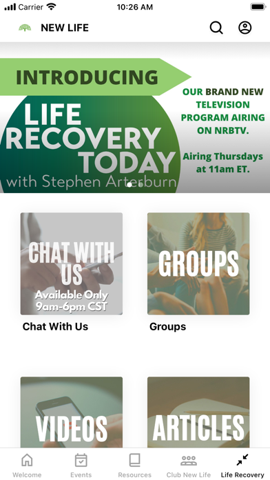NEW LIFE MINISTRIES APP Screenshot