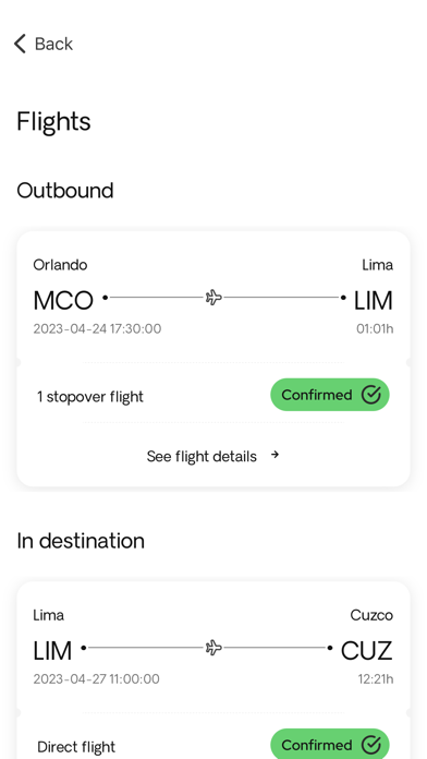 Exoticca: Travelers’ App Screenshot