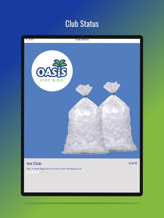 Oasis Stop N Go iPad screenshot 4 - Utilities app