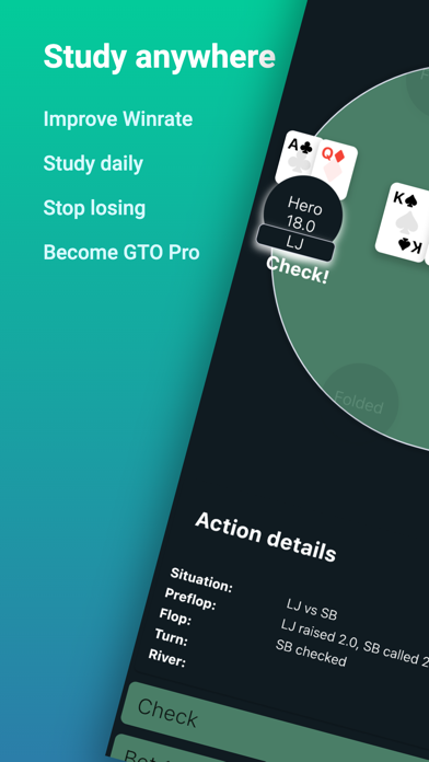 GTO Pocket Trainer Screenshot