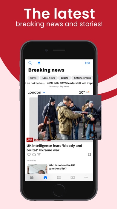 Breaking news Premium Screenshot