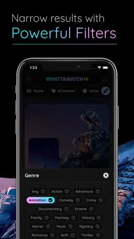 Game screenshot WHATTAWATCH - What to Watch hack