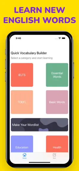 Game screenshot New Vocabulary Builder Vocab mod apk