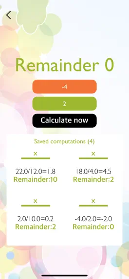 Game screenshot Remainder Division Calculator apk