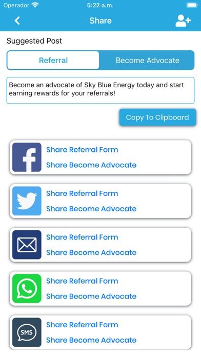 Sky Blue Energy Screenshot