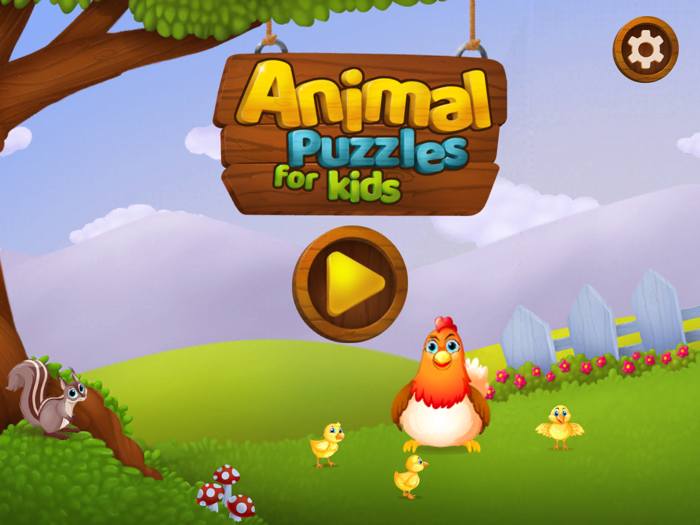 Cute Animal Puzzles for Kids