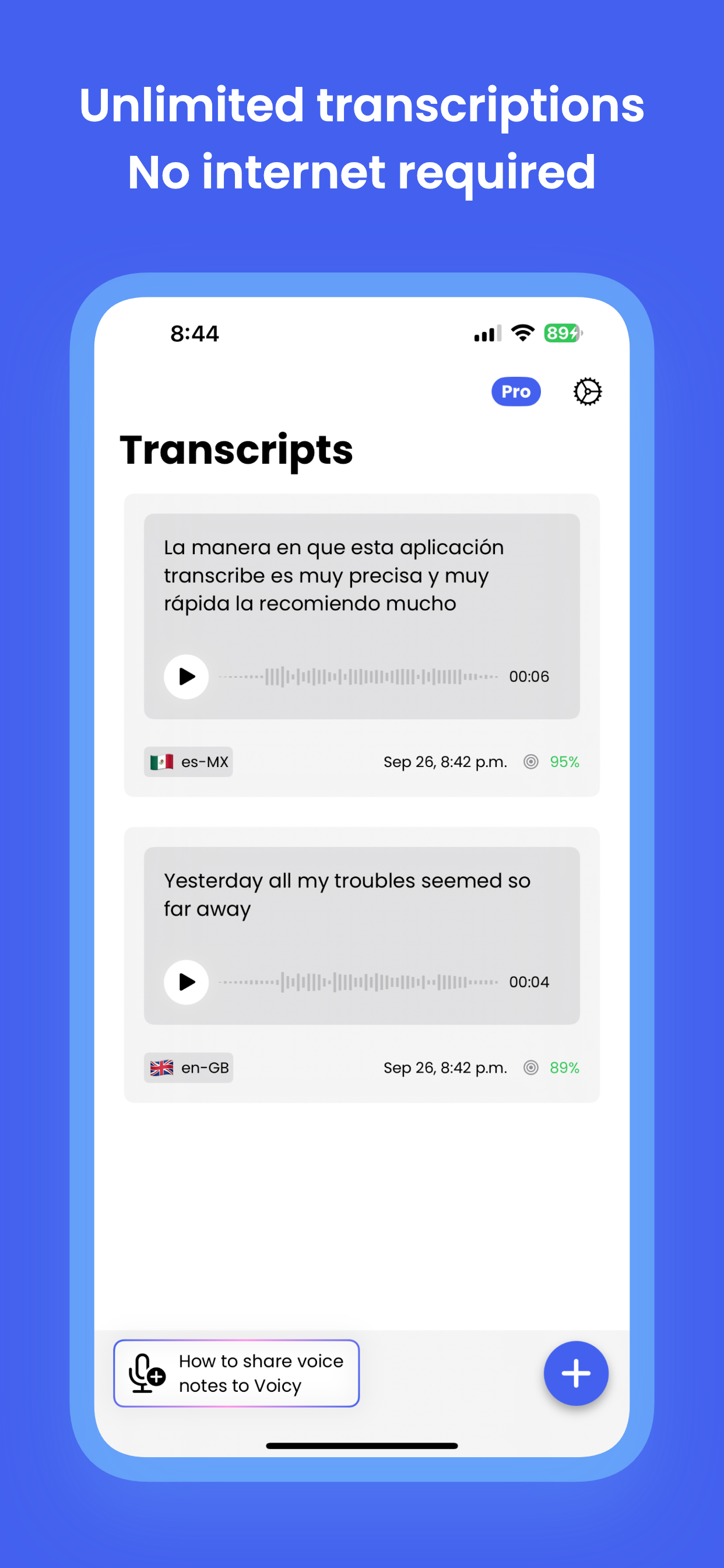 Voicy: Speech to Text AI