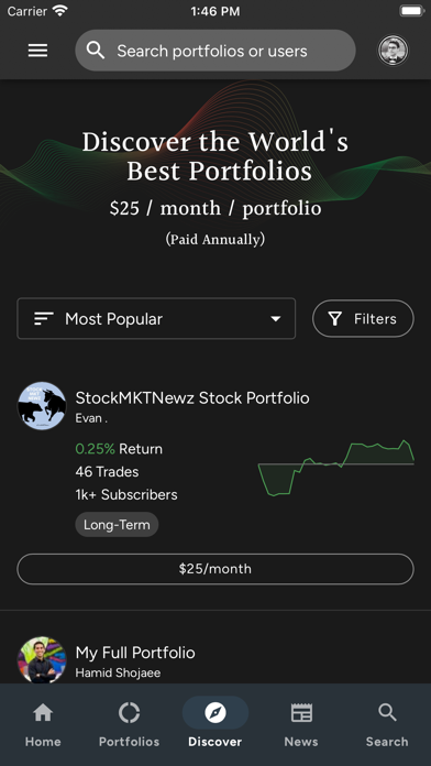 Savvy Trader Screenshot