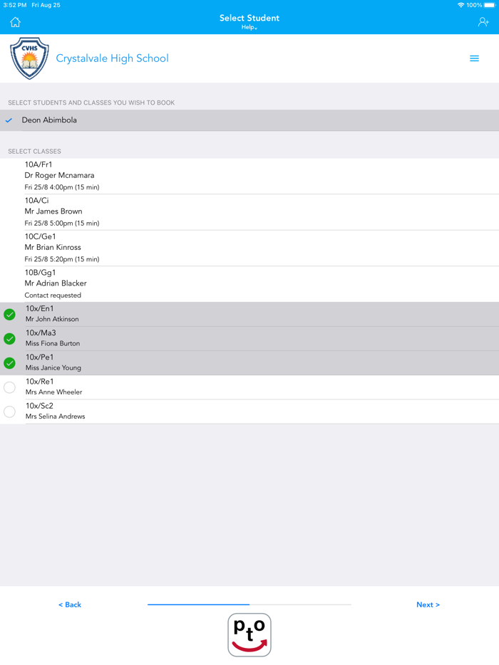 PTO - Parent Teacher Online