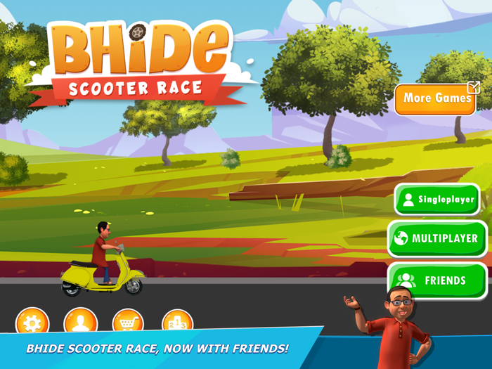 Bhide Scooter Race TMKOC Game