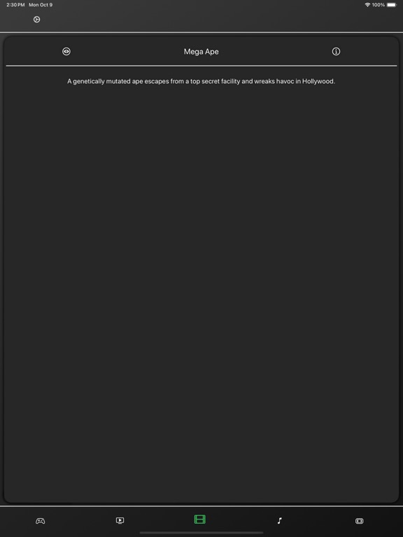 Coming-Soon iPad screenshot 3 - Entertainment app