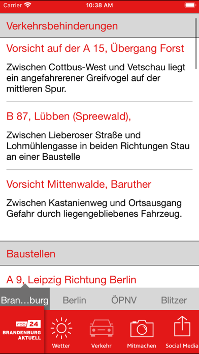 rbb24 Brandenburg Aktuell Screenshot