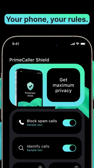 PrimeCaller Shield Screenshot