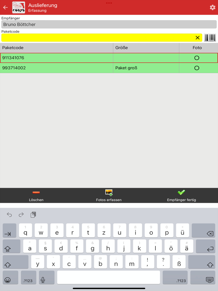 COSYS Postverteilung