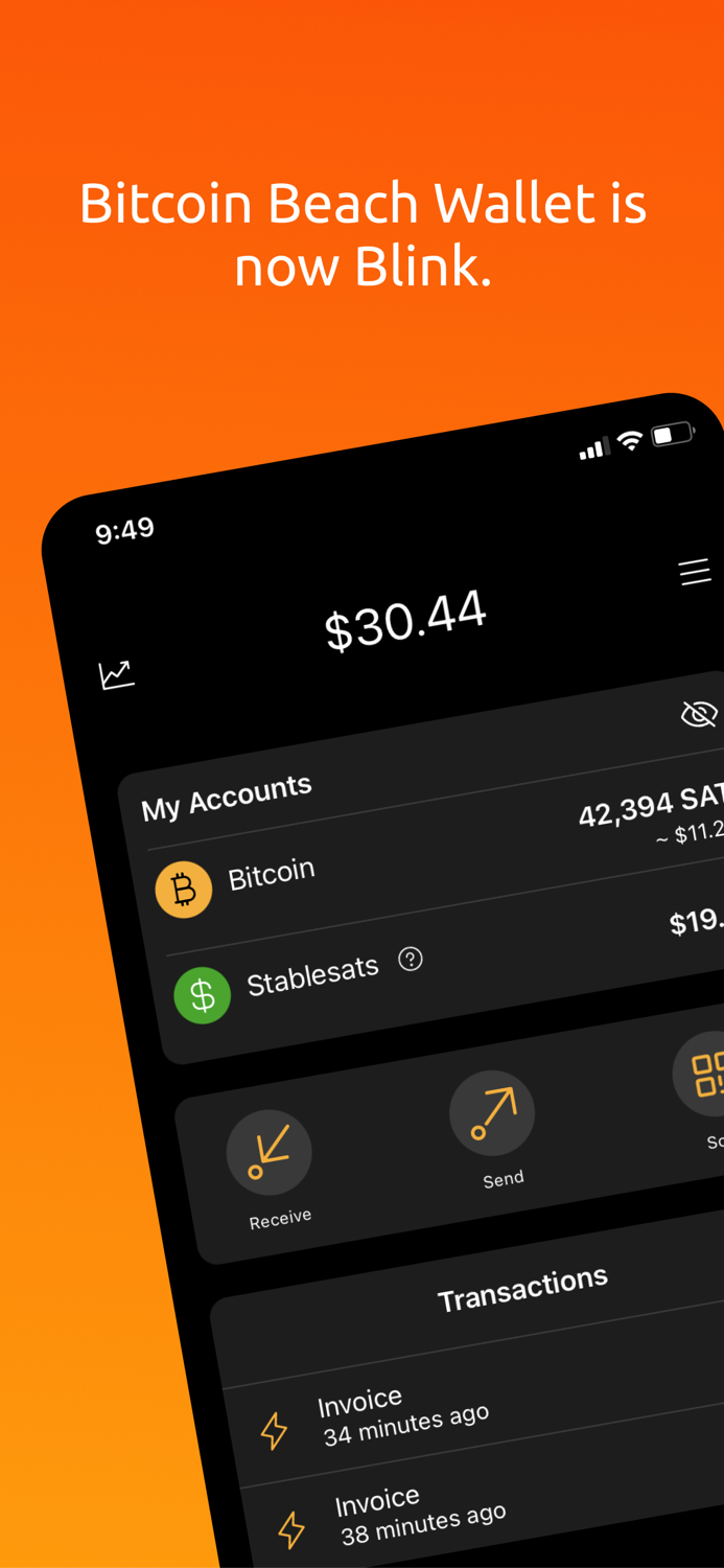 Blink Bitcoin Beach Wallet