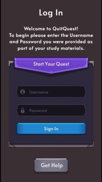 QuitQuest A Screenshot