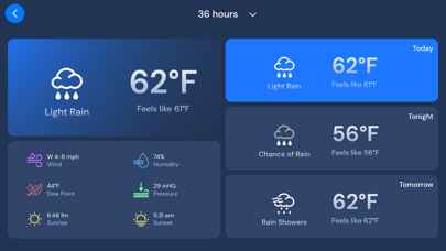 WeatherNation App Screenshot