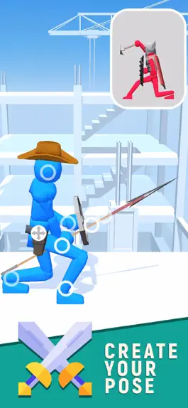 Game screenshot Fight Pose - Stickman Clash mod apk