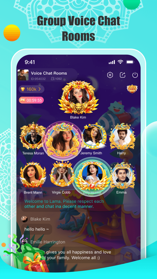 #1. Lama-Voice Chat Rooms (iOS) 由: WENEXT LIMITED