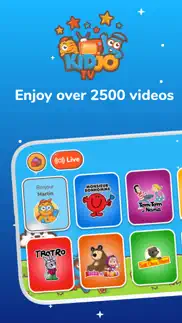kidjo tv: kids videos to learn iphone screenshot 1