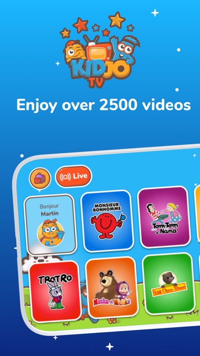 Kidjo TV: Kids Videos to Learn Screenshot