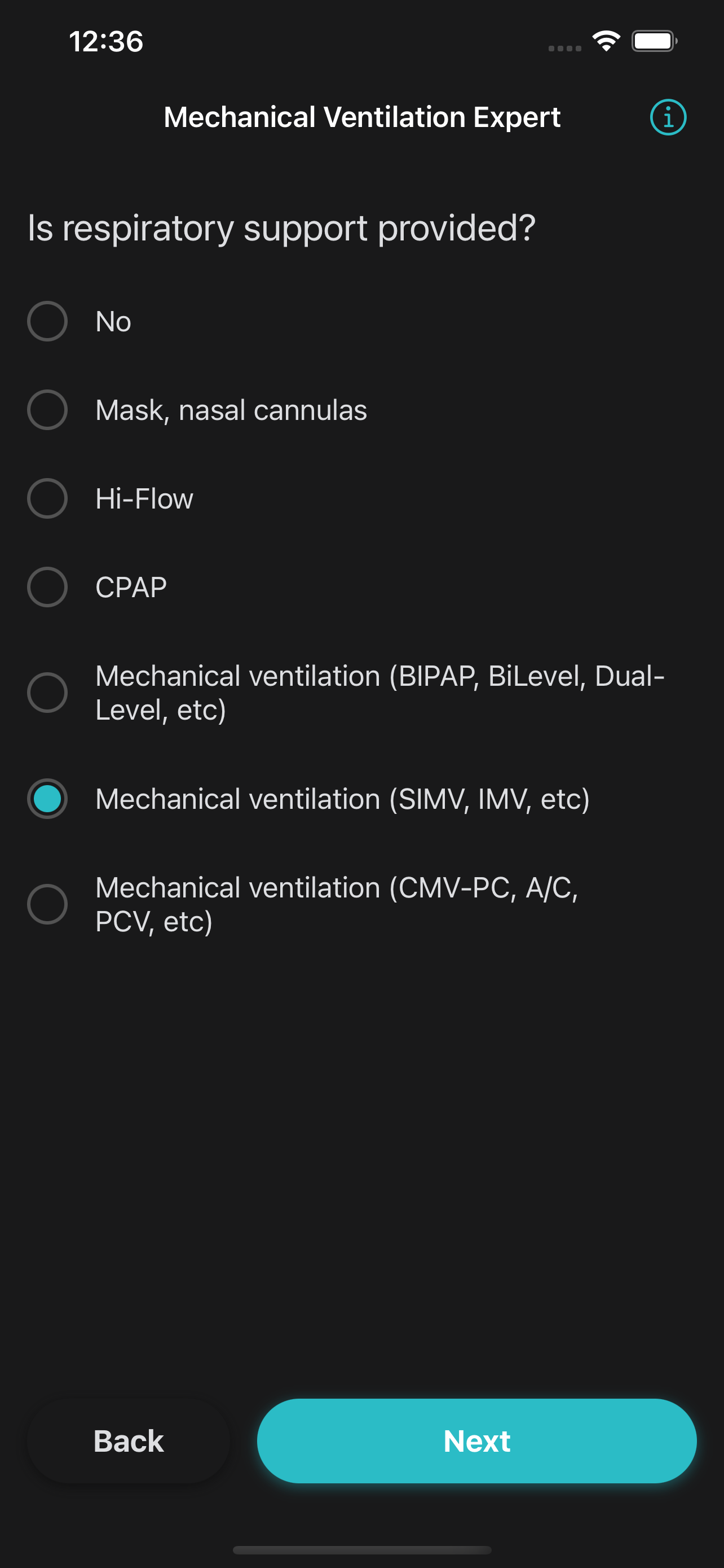 Mechanical Ventilation Expert