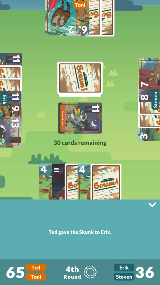 #6. Scram! (iOS) 由: Bezier Games, Inc.