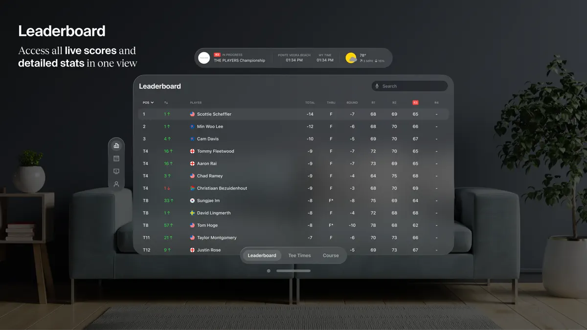 PGA TOUR Vision screenshot 3