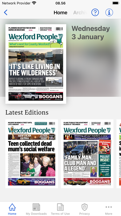 Local Irish News Screenshot
