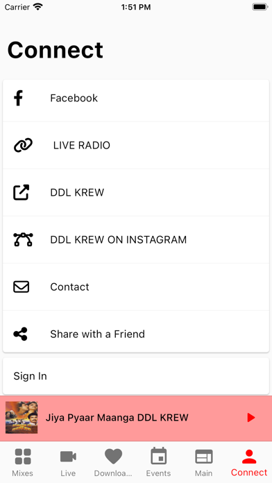 DDL KREW RADIO Screenshot