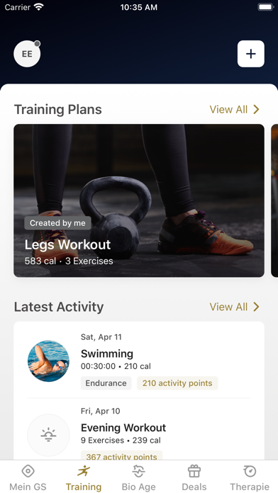 Gesundheitssport Steinfurt Screenshot