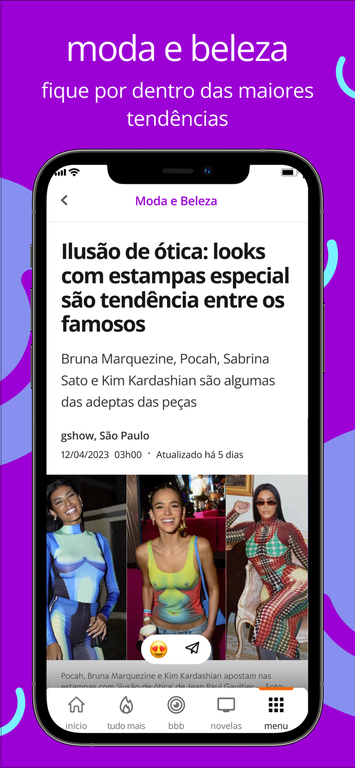 gshow novelas realities e 