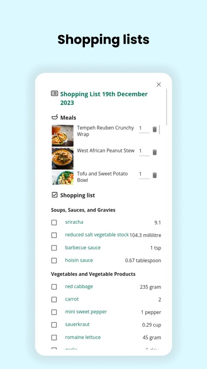 Model My Lifestyle - Meals screenshot-5