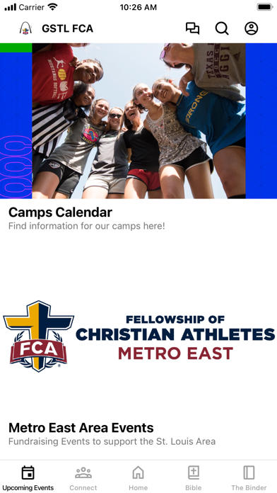 Greater St. Louis FCA Screenshot
