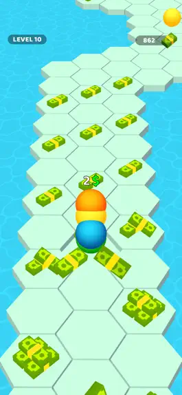 Game screenshot Hexaball Runner mod apk